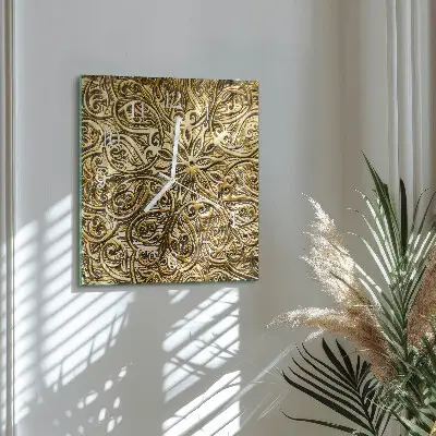 Relógio quadrado Mosaico