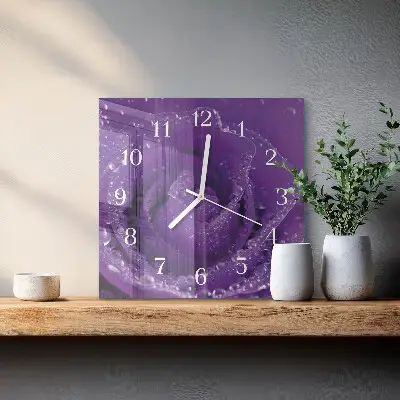Relógio decoração Rosa
