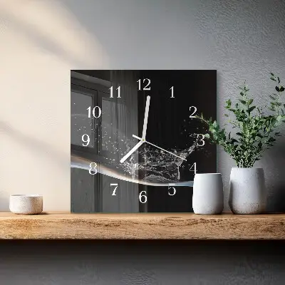 Relógio decoração Água