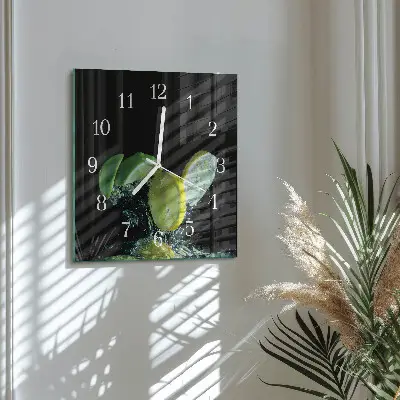 Relógio decoração Limão e lima
