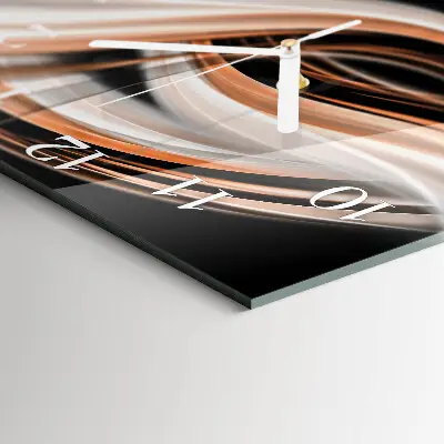Relógio quadrado Arte abstrata