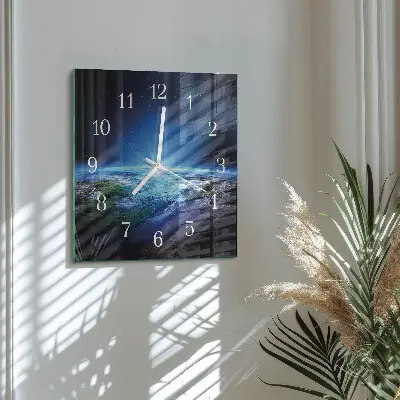 Relógio decoração Universo da Terra