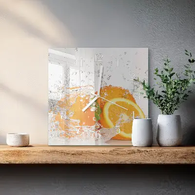 Relógio decoração Laranjas