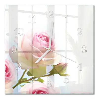 Relógio decoração Rosa