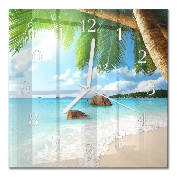 Relógio decoração Ilha
