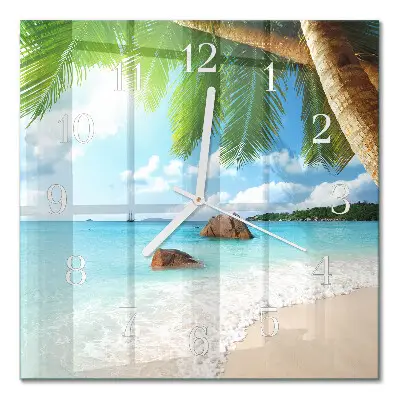 Relógio decoração Ilha