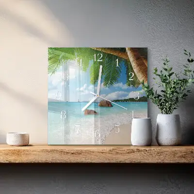 Relógio decoração Ilha