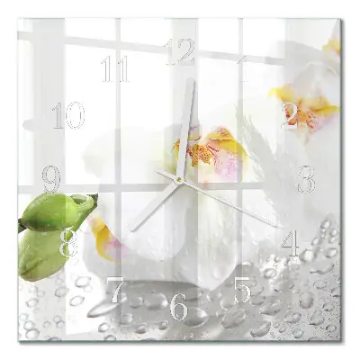 Relógio decoração Orquídea