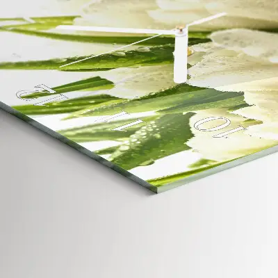 Relógio decoração Tulipas