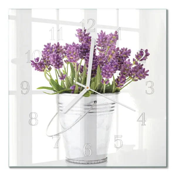 Relógio decoração Lavanda