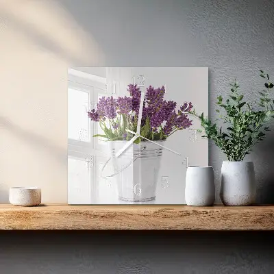 Relógio decoração Lavanda
