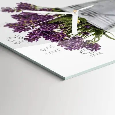 Relógio decoração Lavanda