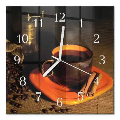 Relógio decoração Café