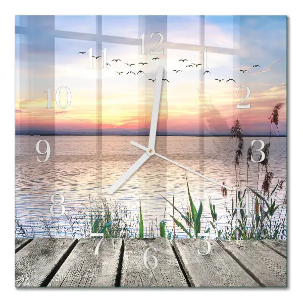 Relógio decoração Lago
