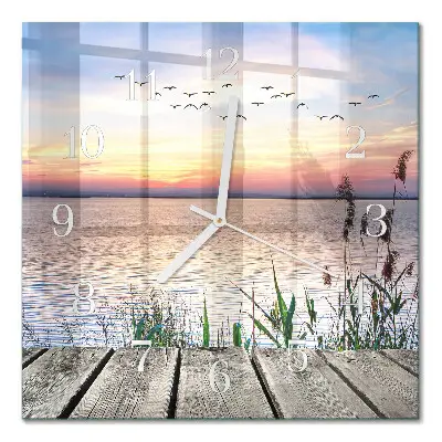 Relógio decoração Lago