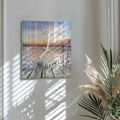 Relógio decoração Lago