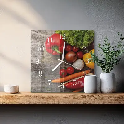 Relógio decoração Vegetais
