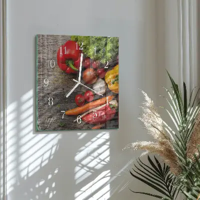Relógio decoração Vegetais