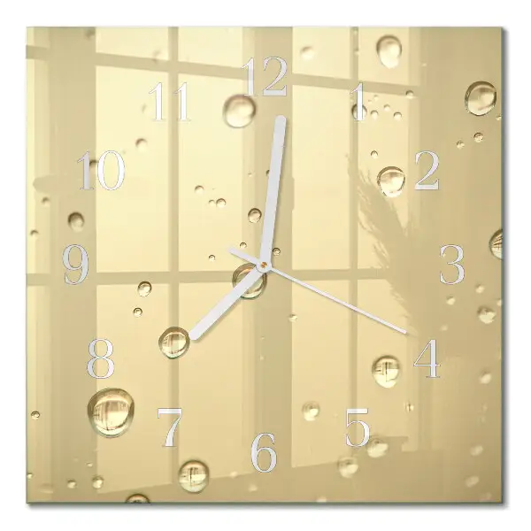 Relógio decoração Gotas