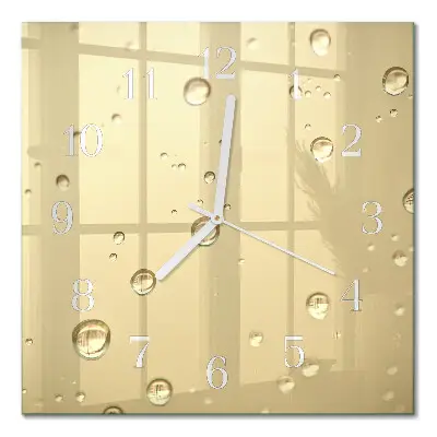 Relógio decoração Gotas