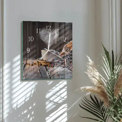 Relógio decoração Amor pelo café