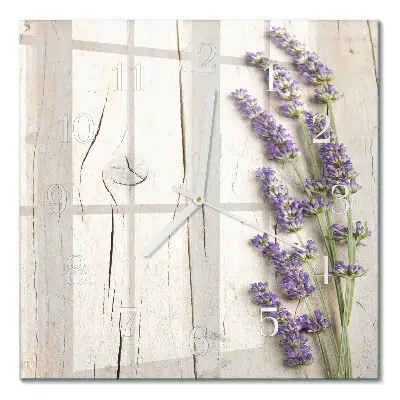 Relógio decoração Lavanda