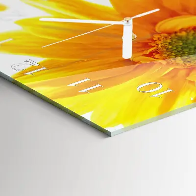 Relógio quadrado Flor