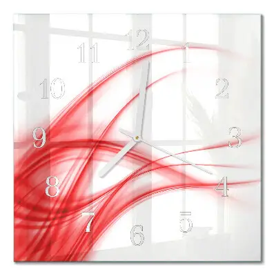 Relógio quadrado Arte abstrata