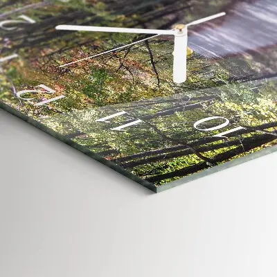 Relógio decoração Trilha na floresta