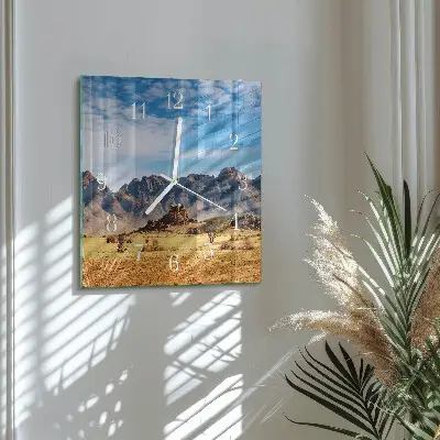 Relógio decoração Montanhas