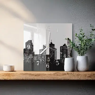 Relógio decoração Edifícios