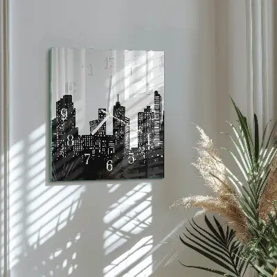 Relógio decoração Edifícios