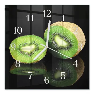 Relógio quadrado Kiwi