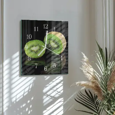 Relógio quadrado Kiwi