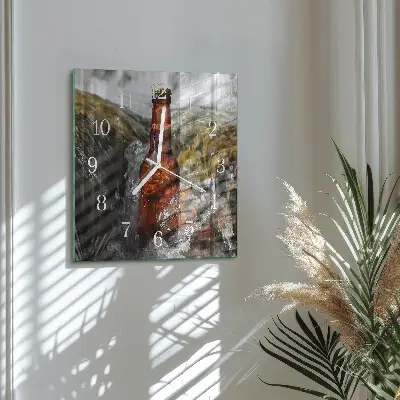 Relógio quadrado Cerveja