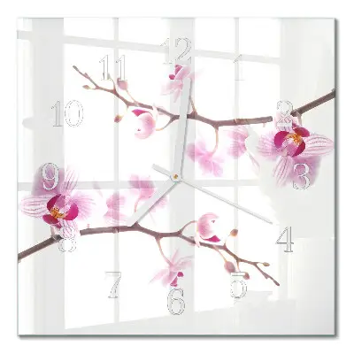 Relógio decoração Orquídea