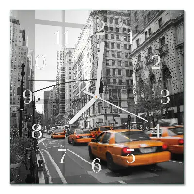 Relógio decoração Táxi de Nova York