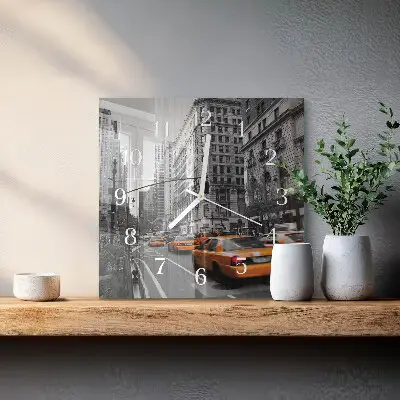 Relógio decoração Táxi de Nova York