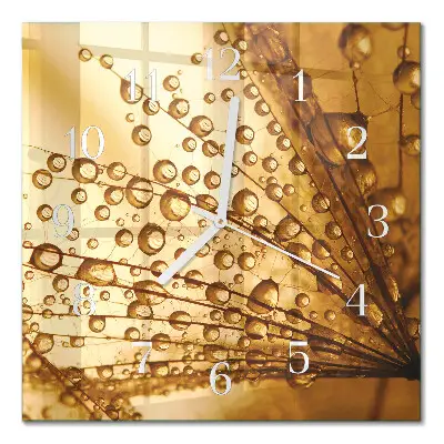 Relógio decoração Dente-de-leão