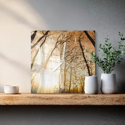 Relógio decoração Árvores