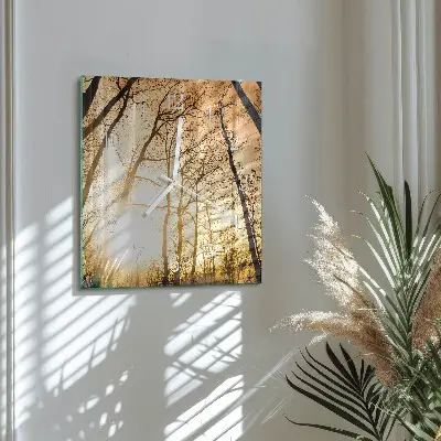 Relógio decoração Árvores