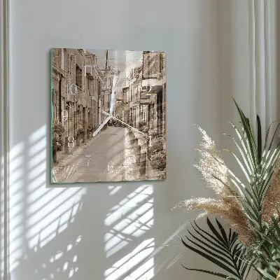 Relógio decoração Beco Sépia
