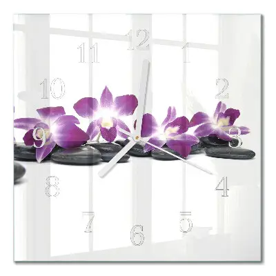 Relógio decoração Orquídea