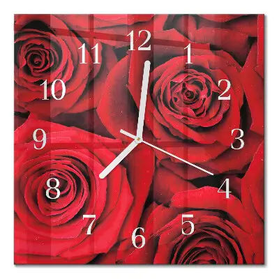 Relógio decoração Rosas