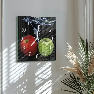 Relógio decoração Maçãs