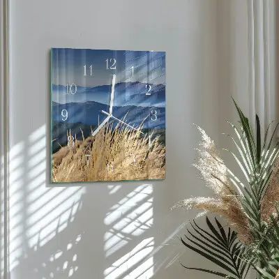 Relógio decoração Montanhas de grama