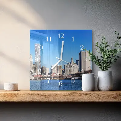 Relógio decoração Horizonte em sépia