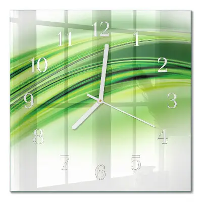 Relógio quadrado Arte abstrata
