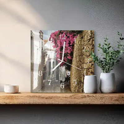 Relógio decoração Alameda das flores