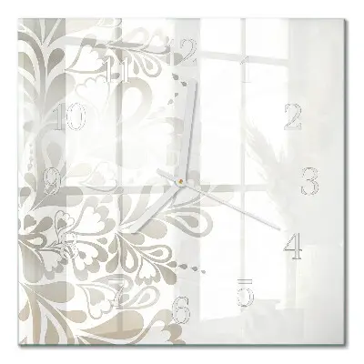Relógio decoração Arte floral